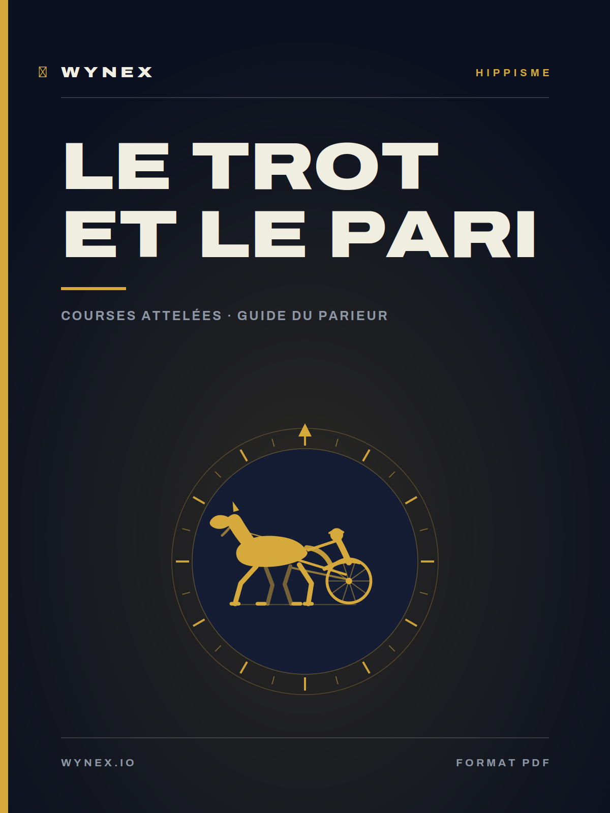 Couverture — Les courses hippiques et le pari