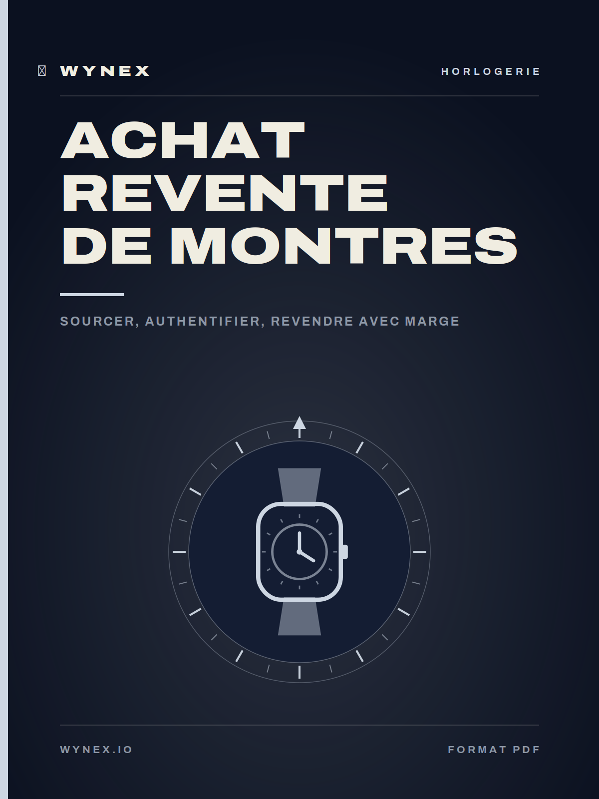 Couverture — Achat-revente de montres